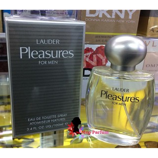 Estee Lauder Pleasures For Men Cologne Spray 100 ml. ( กล่องซีล )