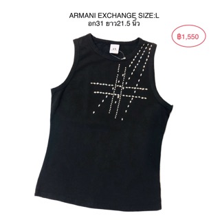 ARMANI EXCHANGE แท้ เสื้อแขนกุด จาก🇯🇵