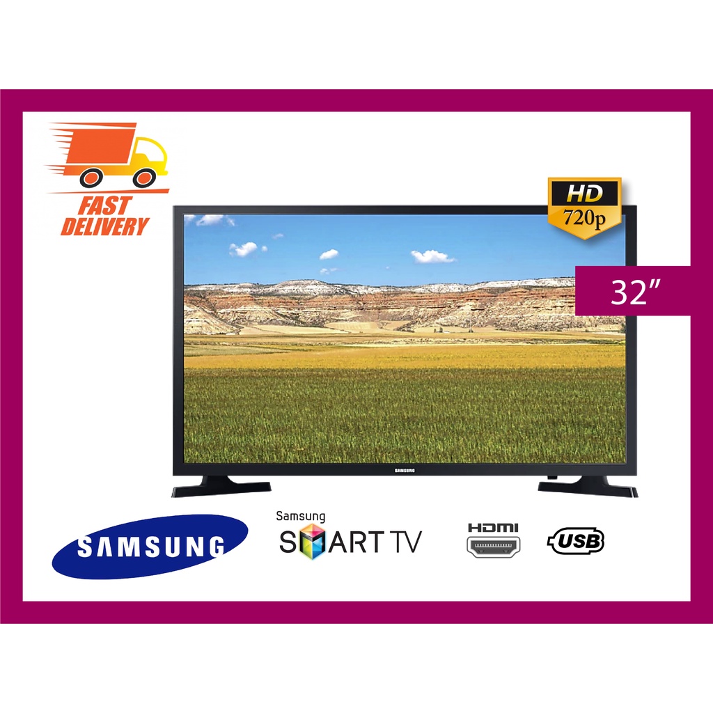 ทีวี SAMSUNG รุ่น UA32T4300AKXXT ขนาด 32 นิ้ว HD LED Smart TV