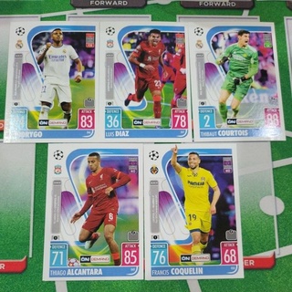 Match Attax 21/22 On Demand ใบพิเศษ ชุดที่ 10 ใบที่ 46-50