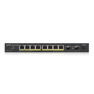 ZyXEL (GS1100-10HP) 8 Port PoE + 2 port SFP (8) Gigabit Switching Hub LT