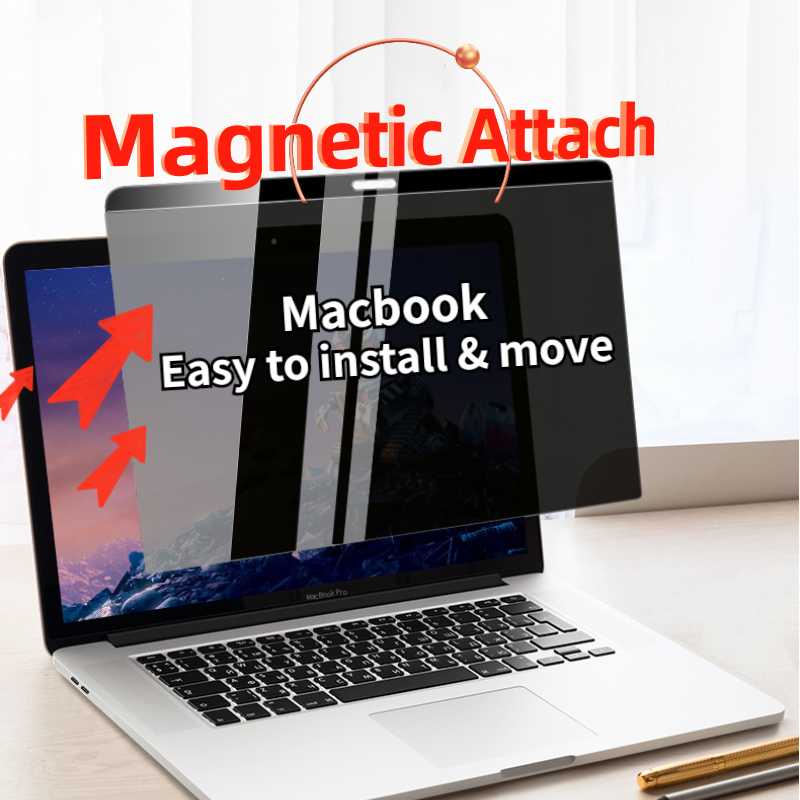 G&p แผ่นกรองแม่เหล็ก ป้องกันแสงสีฟ้า เพื่อความเป็นส่วนตัว สําหรับ Mbook Air 13 A2337 A2338 Mbook Pro