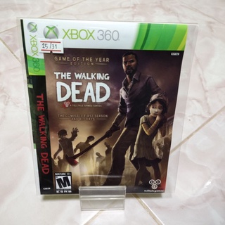 แผ่นเกมส์เอ็กบ็อกซ์ Xbox 360 The Walking Dead