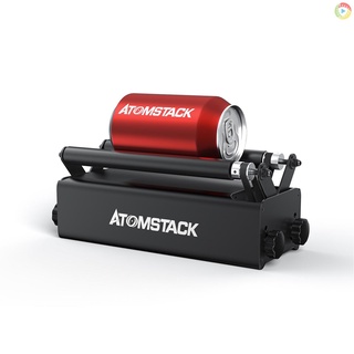 Docooler* ATOMSTACK R3 ลูกกลิ้ง สําหรับวัตถุทรงกระบอก 360° แกนแกะสลัก 8 มุม ปรับได้