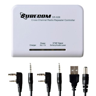 surecom sr - 628 ตัวควบคุมระยะไกลพร้อมสายเคเบิ้ลวิทยุ