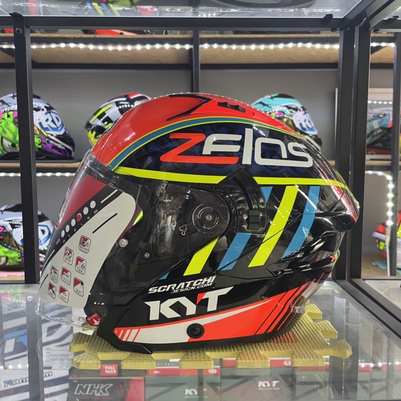 หมวกกันน๊อค KYT รุ่น NFJ ลายนักแข่ง XAVIER SIMEON