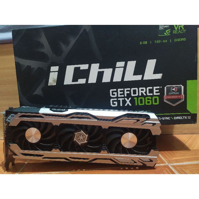 iChill GTX1060 6GB 3 พัดลม มือสองสภาพดี