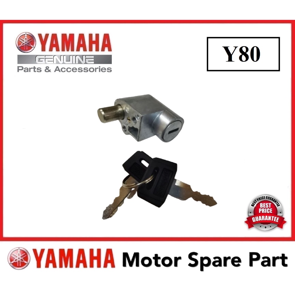 YAMAHA Y80 HANDLE LOCK 0 ASSY STEERING KUNCI SUISS Y-80 Y 80 YAMAHA