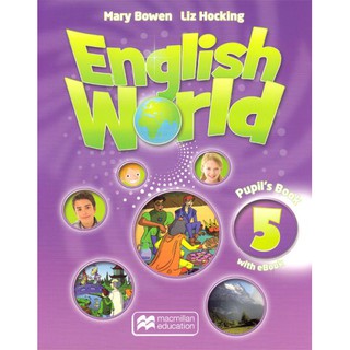 DKTODAY หนังสือแบบเรียน ENGLISH WORLD 5:PUPILS BOOK+CD &amp; EBOOK PACK