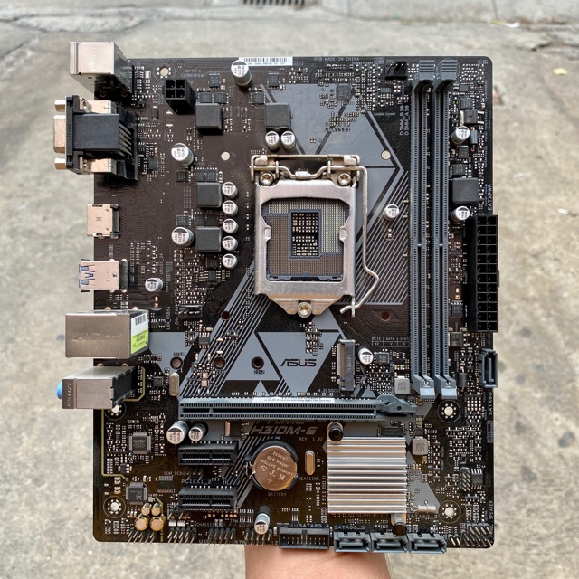 MAINBOARD 1151 ASUS PRIME H310M-E+ฝาหลัง(มือสอง)