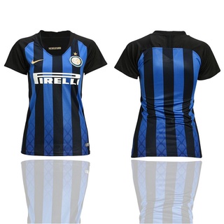 เสื้อกีฬาแขนสั้น ลายทีม Inter Milan Home 2018/19 สําหรับผู้หญิง