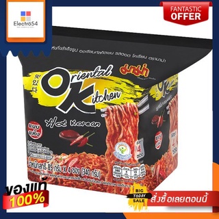 มาม่าออเรียลทัล รสฮอตโคเรียน 85ก.MAMA OK HOT KOREAN 85G.