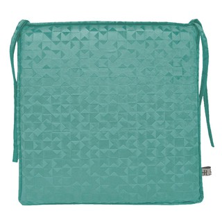 เบาะรองนั่ง H&amp;L STYLE EMMA 16x16 นิ้ว สีเขียว หมอนอิงและเบาะ CHAIRPAD H&amp;L STYLE EMMA 16X16" GREEN