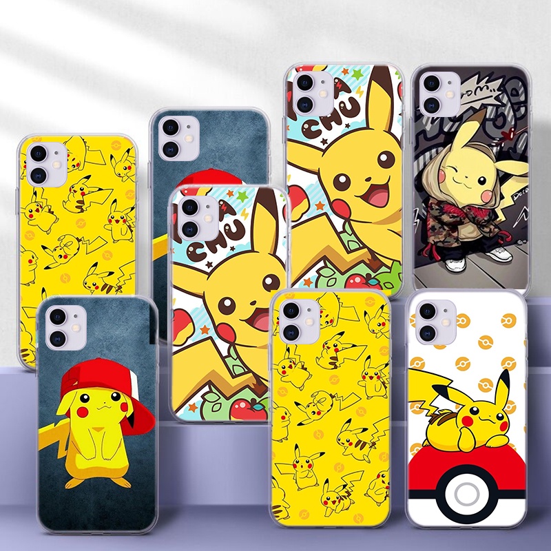 Realme 3 Q 5 5i 5s 6 6i 7 Pro 4G 7i C11 C12 C15 TPU โปร่งใส Soft Case 75Q fond d écran pokémon Casin