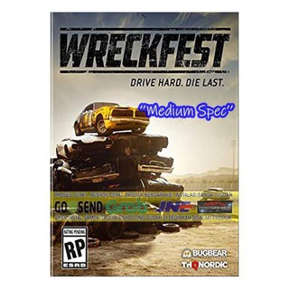 การ์ดเกม DVD ไดรฟ์เวอร์ Wreckfest อุปกรณ์เสริมสําหรับเล่นเกมส์