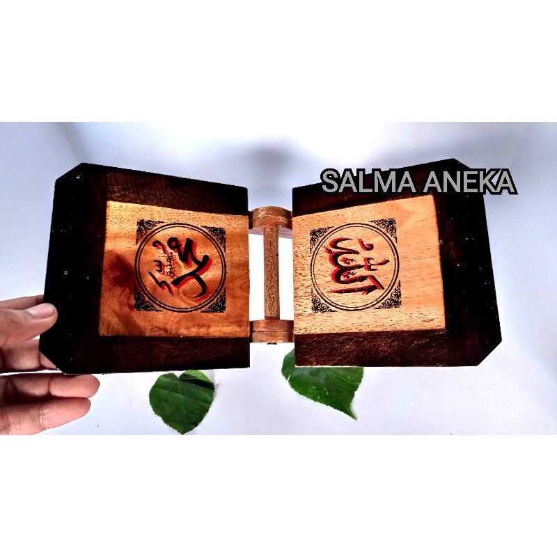 REKHAL REKHAL RECAP WOODEN QURAN FOLDING TABLE PLACE WOODEN QURAN
