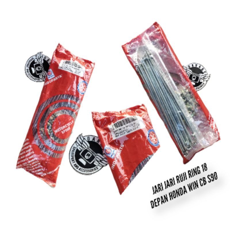แหวนซี่ 18 R18 ด้านหน้า HONDA WIN CB S90 RX King