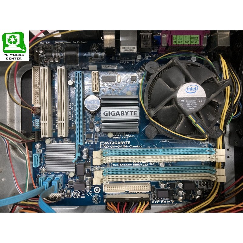 เมนบอร์ด Gigabyte GA-G41M-Combo Intel 775 30092001