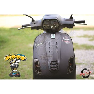 Vespa S 125 สติ๊กเกอร์ฟิล์มกันรอยไฟเลี้ยว หน้า+ท้าย สีชา