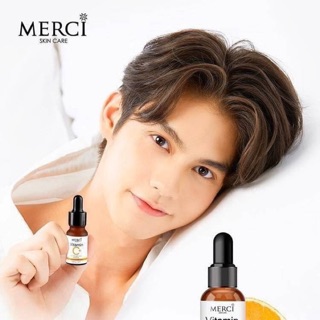 MERCI Vitamin C Extra Bright Serum เมอร์ซี่ วิตามิน ซี เซรั่ม เซรั่มหน้าใส เซรั่มวิตซี บำรุงผิวหน้า ผิวดูใส ใน 7 วัน