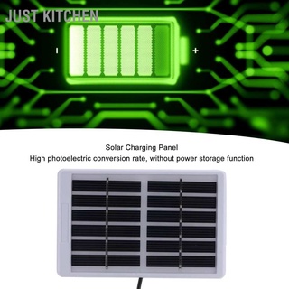 แผงพลังงานแสงอาทิตย์ 1.2W 6V พอร์ต Usb ขนาดเล็ก Polycrystalline