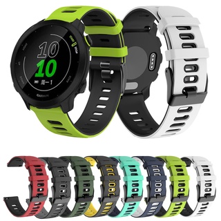 20MM WatchBand for Garmin Forerunner 158/245/645/Venu Sq Music Silicone Wristband for Amazfit GTS 2/GTR 42mm Strap