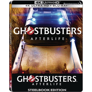 Ghostbusters: Afterlife /โกสต์บัสเตอร์ ปลุกพลังล่าท้าผี (4K+Blu-ray Steelbook) (4K/BD มีเสียงไทย มีซับไทย) (Boomerang)