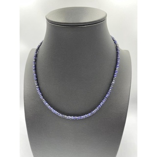 ลูกปัดไพลิน sapphire beads necklace