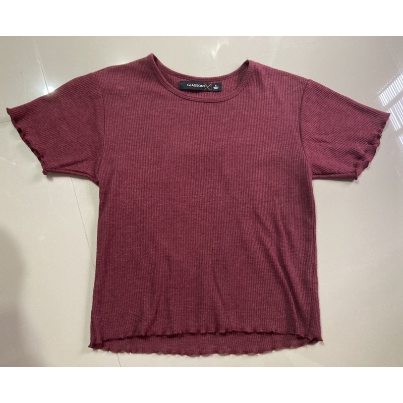 เสื้อยืดผู้หญิง มือสอง แบรนด์ Glassons