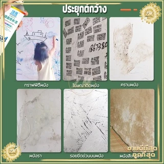 สีทาผนัง สีขาวทาภายใน ทาสีผนัง ซ่อมผนัง สีทาฝ้าเพดาน สีทาบ้านภายใน ครีมซ่อมผนัง คราบบนผนัง สเปรย์เดียวก็ขาว300ml