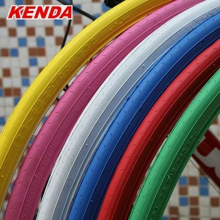 KENDA ยางรถจักรยาน 700C 700*23C ultralight 440g สี tyres เกียร์คงที่แผนที่จักรยานยาง 700 23C 110 PSI ขี่จักรยานอุปกรณ์เสริม