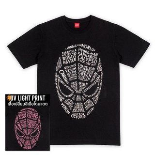 เสื้อยืดสไปเดอร์แมน SPIDERMAN-9476 : เทคนิคสียูวีเปลี่ยนสีเมื่อโดนแดด