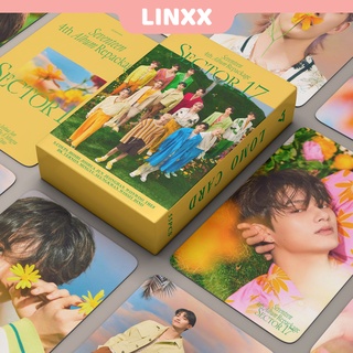 Linxx โปสการ์ดอัลบั้มรูป SEVENTEEN Sector 17 Album Lomo Card Kpop 55 ชิ้น