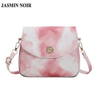 Jasmin NOIR กระเป๋าสะพายไหล่ พิมพ์ลายดอกไม้ แฟชั่น สําหรับผู้หญิง