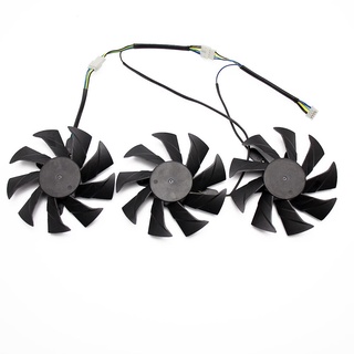 3PCS/lot 85mm 4Pin GPU Cooler fan Replace for ZOTAC Geforce GTX1070 8GD5 RTX 2070 8GD6 RTX 2080 8GD6 RTX 2080Ti 11GD6 X