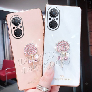 2022 New ใหม่ เคสโทรศัพท์ Huawei Nova 9 SE 8i 8 P50 Pro Honor X9 X8 50 Lite 4G 5G Handphone Casing with Lovely Lollipop Soft Phone Case Shell All-Pack Protection Cover เคส Nova9 9SE Nova9SE HonorX9