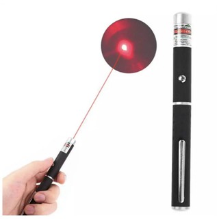 LA&amp;A เลเซอร์สีแดง ปากกาเลเซอร์ เลเซอร์แรงสูง Red Laser Pointer 5 mW มีหัวกระจายแสง