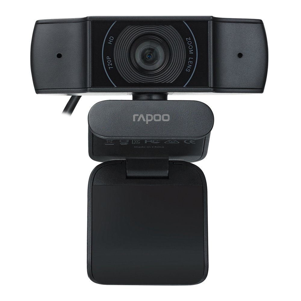 Rapoo C200 Webcam Full HD 720P กล้องเว็บแคม - (ดำ)
