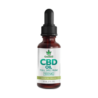 น้ำมันกัญชง CBD Oil Full Spectrum 100mg Greenbird ขนาด 30ml