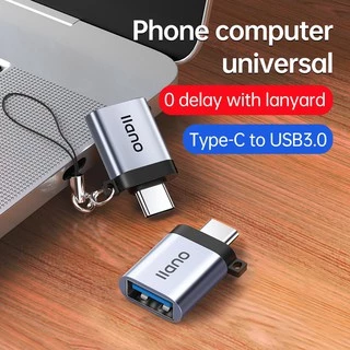 🔥ส่งไวจากไทย🔥Llano อะแดปเตอร์แปลง Otg แบบ Type C เป็น Usb 3.0 พร้อมพวงกุญแจ:Type C to USB