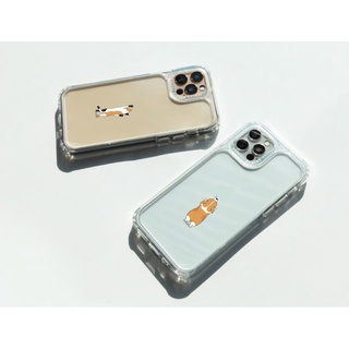【Korean Phone Case】 🐶🐱 Dparks Couple Case for Compatible for iPhone SAMSUNG