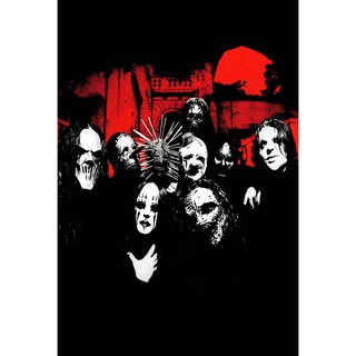 โปสเตอร์ Slipknot สลิปน็อต Heavy Metal Rock Music Poster รูปภาพติดห้อง ตกแต่งผนัง โปสเตอร์วงดนตรี โปสเตอร์ติดผนัง