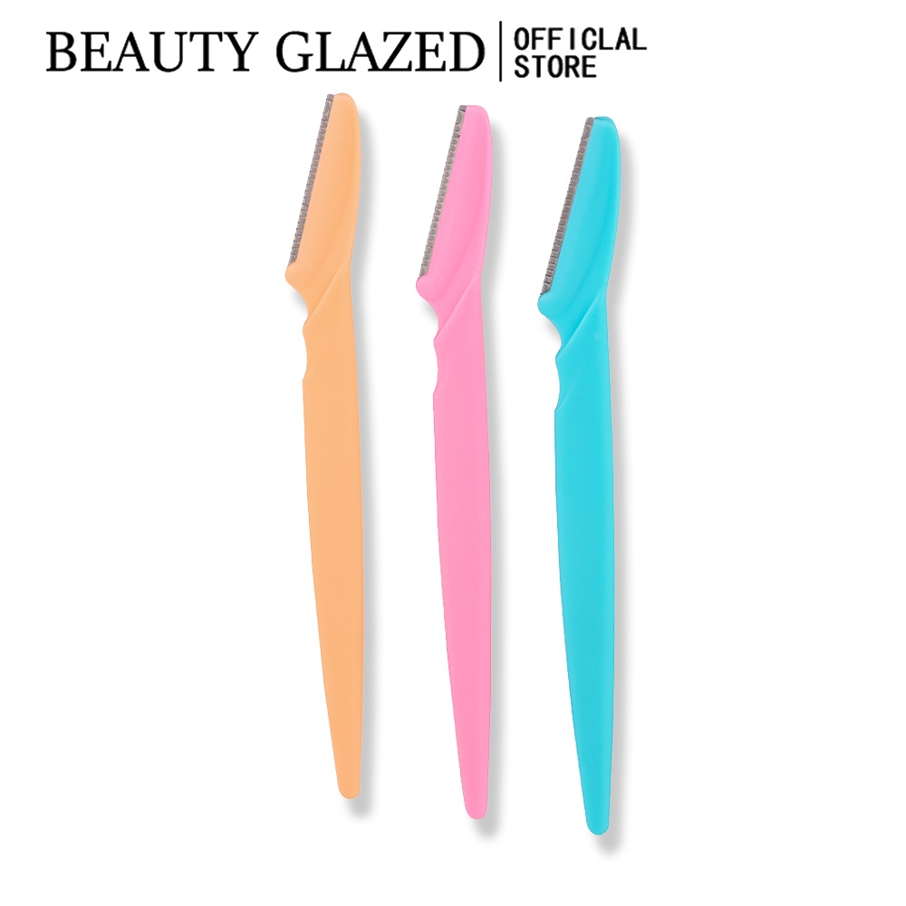 Beauty Glazed อุปกรณ์มีดโกนสําหรับใช้ในการกันคิ้ว