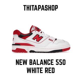 NEW BALANCE 550 WHITE RED