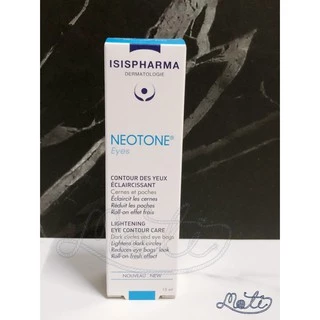 ISIS Neotone Eyes เจลบำรุงรอบดวงตา สำหรับถุงใต้ตาบวม มีรอยคล้ำรอบดวงตา 15 ml isispharma neotone eye