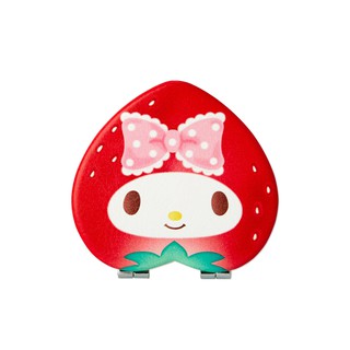 SANRIO กระจก My Melody Strawberry สีแดง อุปกรณ์อื่นๆ แปรง อุปกรณ์แต่งหน้า เครื่องสำอาง ความงาม