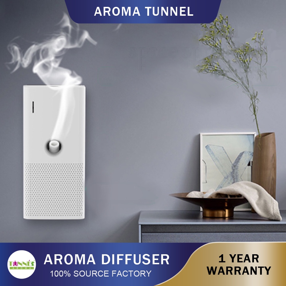 Aroma TUNEL 150ML 1100Sqft Battery Aroma Diffuser Room Fragrance AIR Freshener Home AIR Flavouring for Small Space เช่นห้องน้ําและลิฟต์