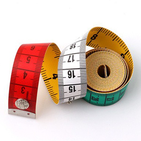 60 150cm Leather Body Measuring Ruler Sewing Cloth Tailor Tape Measure