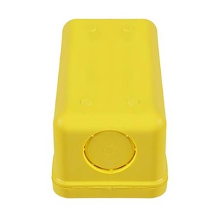 อุปกรณ์ไฟฟ้า กล่องพักสาย ELEKTRA 2x4 นิ้ว สีเหลือง