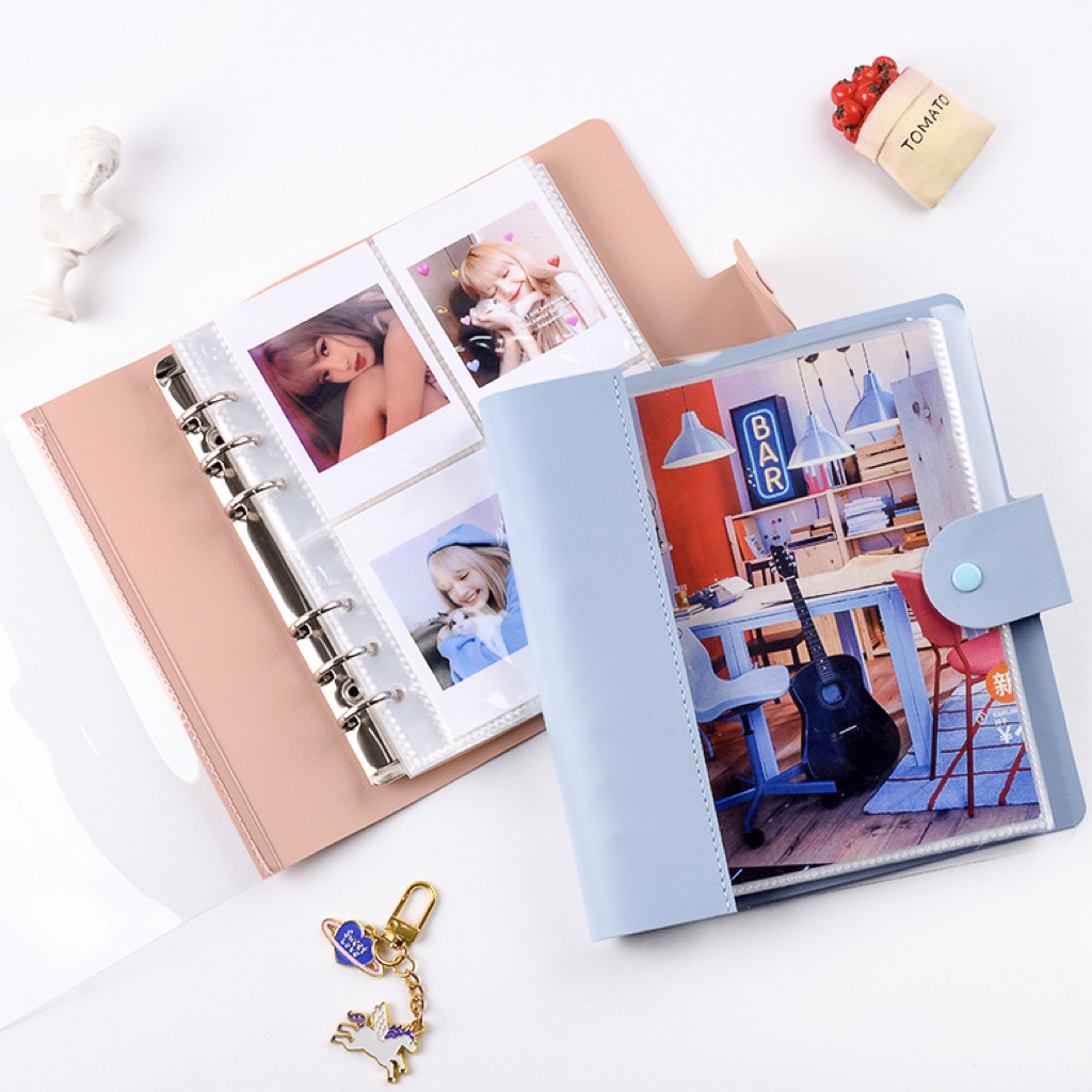 [เซ็ต] แฟ้มเก็บรูป 6 รู Photo Album ???? รีฟิลได้ ขนาด A5 Folder Set 6 ...